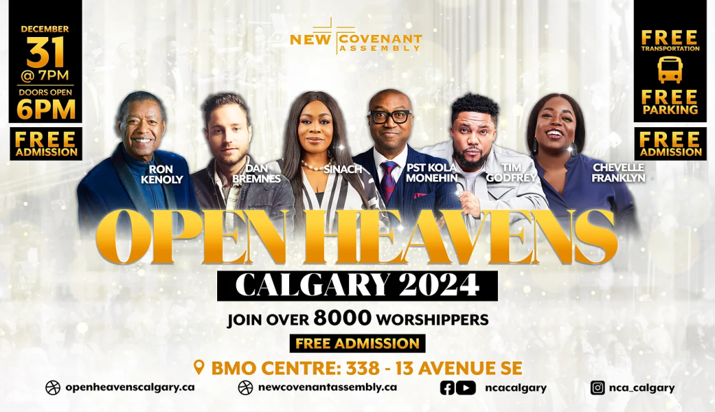 Open Heavens Calgary 2024 Graphic