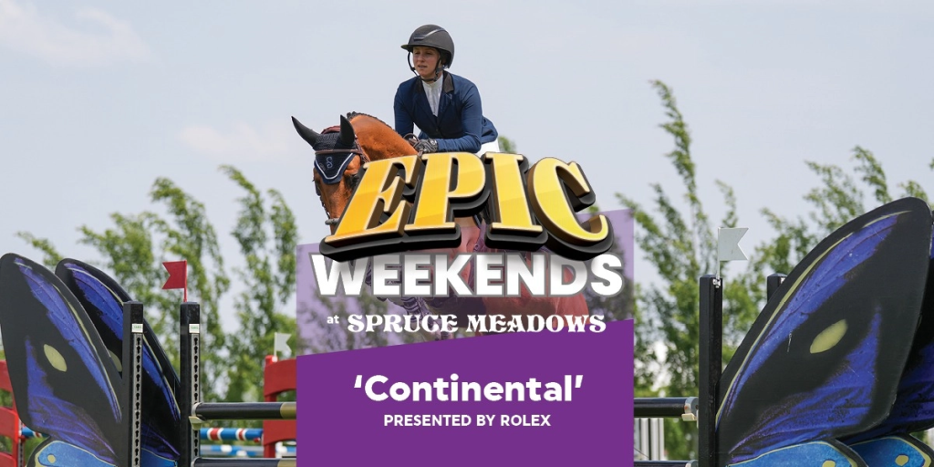 Epic Weekends at Spruce Meadows Graphic